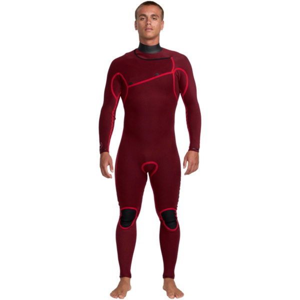 2026 Quiksilver M&auml;nner Highline 4/3mm Brustrei&szlig;verschluss Neoprenanzug 25AW213501 - Tarmac